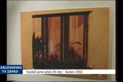 Foto: 2002 – Cheb: Thelenové fotografie ukazuje výstava v G4 (TV Západ)