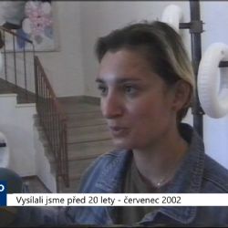 2002 – Cheb: v Galerii U kamene vystavuje Petra Valentová (TV Západ)