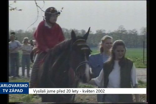 Foto: 2002 – Cheb: V Hájích proběh den s koňmi (TV Západ)
