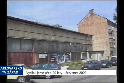 Foto: 2002 – Cheb: V novém domě vznikne 65 bytů (TV Západ)