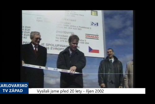 Foto: 2002 – Cheb: Výstavba Průmyslového parku byla zahájena (TV Západ)