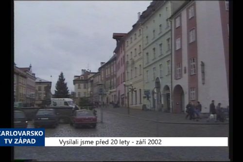 Foto: 2002 – Cheb: Vznikl dlouhodobý plán regenerace centra města (TV Západ)