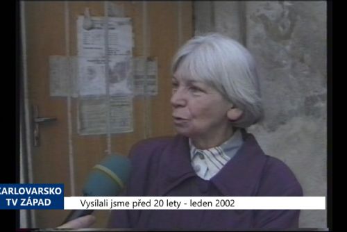 Foto: 2002 – Cheb: Vznikne první ubytovna pro bezdomovce (TV Západ)