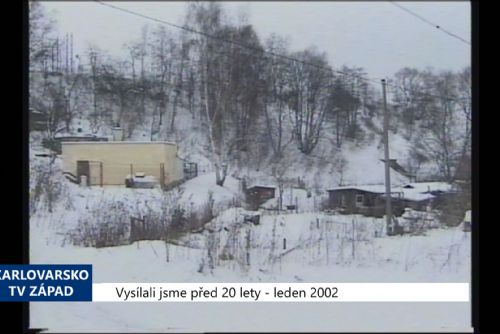 Foto: 2002 – Cheb: Za viaduktem má vzniknout 96 malometrážních bytů (TV Západ)