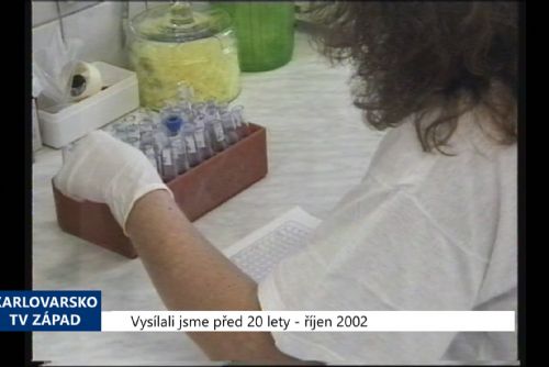 Foto: 2002 – Chebsko: Z dvaceti testovaných prostitutek byly 3 HIV pozitivní (TV Západ)