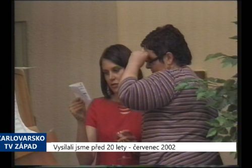 Foto: 2002 – Mariánské Lázně: Dvě fotografky představily své Okamžiky (TV Západ)