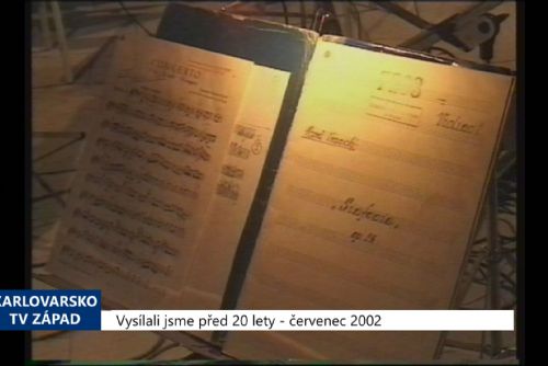 Foto: 2002 – Region: Jedenáctý ročník Festivalu uprostřed Evropy byl zahájen (TV Západ)