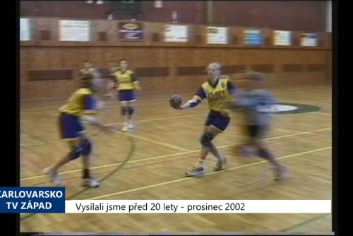 Foto: 2002 – Skalná: Celorepublikové finále školní házené brala Olomouc (TV Západ)