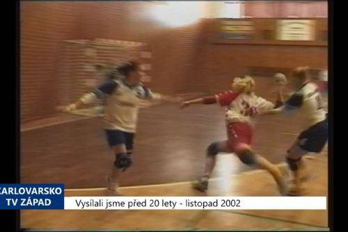 Foto: 2002 – Skalná: Lubské házenkářky dorostenky nestačily na slávistky (TV Západ)