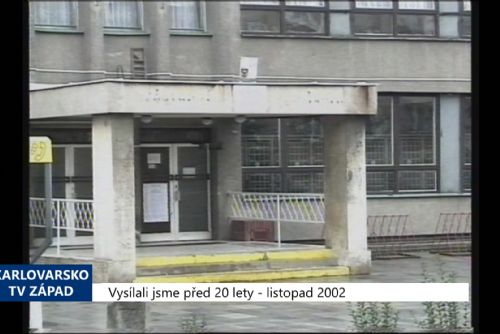 Foto: 2002 – Sokolov: Město musí uhradit pokutu za machinace na 3. ZŠ (TV Západ)