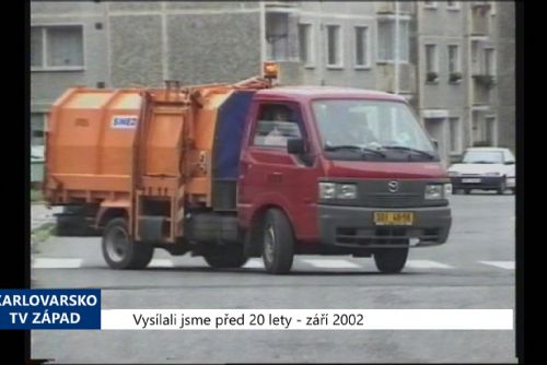 Foto: 2002 – Sokolov: Město odmítlo novou smlouvu od EKO-KOMu (TV Západ)