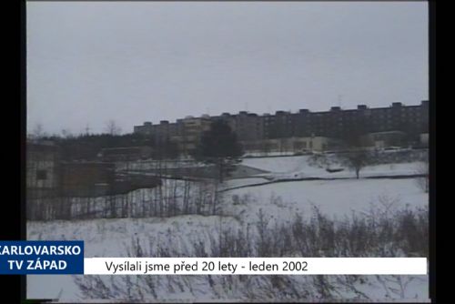 obrázek:2002 – Sokolov: Město vytvoří družstvo kvůli 58 novým bytům (TV Západ)