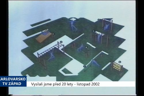 Foto: 2002 – Sokolov: Na Baníku vznikne unikátní dětské hřiště (TV Západ)