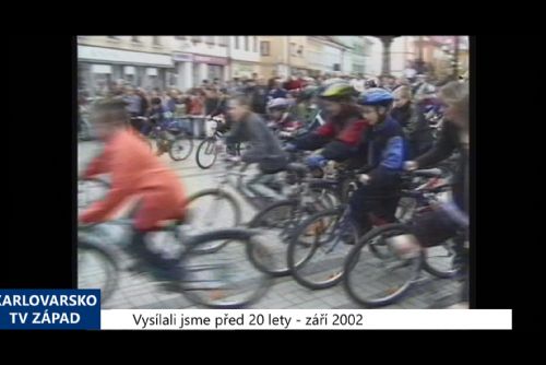 obrázek:2002 – Sokolov: Na Běh Terryho Foxe vyrazilo přes 900 účastníků (TV Západ)