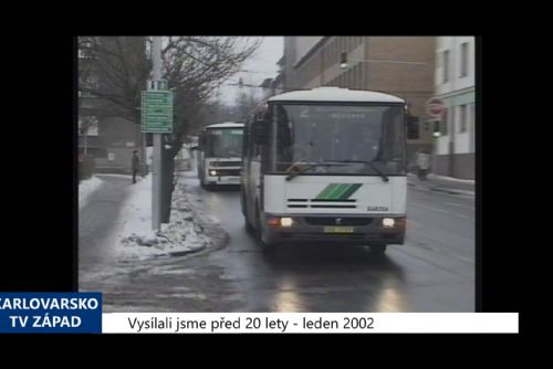 obrázek:2002 – Sokolov: Příspěvek města na MHD se zvýší na 4 miliony korun (TV Západ)