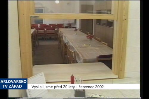 Foto: 2002 – Sokolov: Stacionář by měl zahájit činnost na podzim (TV Západ)