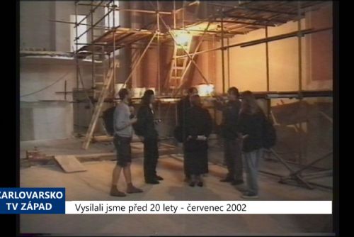 Foto: 2002 – Sokolov: V kostele kapucínů budou výstavy i koncerty (TV Západ)