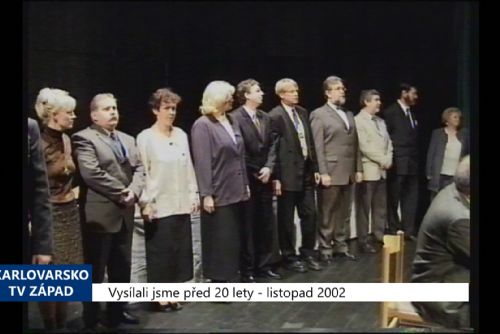 obrázek:2002 – Sokolov: Vznikla nová široká koalice, má 21 z 27 hlasů (TV Západ)