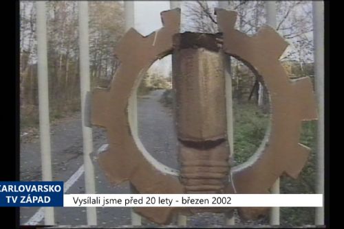 Foto: 2002 – Sokolovsko: Bývalé kasárny Mýtina převezme Sdružení obcí (TV Západ)