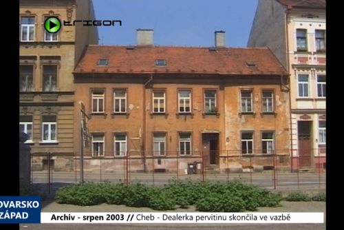 Foto:  2003 – Cheb: Dealerka pervitinu skončila ve vazbě (TV Západ)