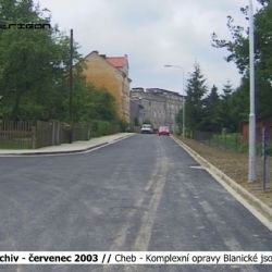 2003 – Cheb: Komplexní opravy Blanické jsou hotové (TV Západ)