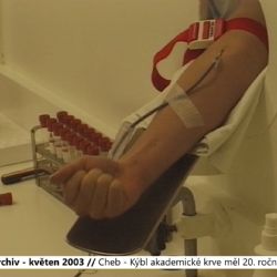 2003 – Cheb: Kýbl akademické krve měl 20. ročník (TV Západ)