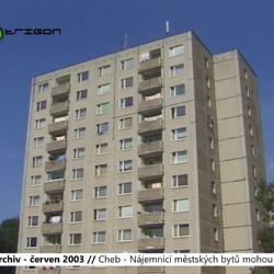 2003 – Cheb: Nájemníci městských bytů mohou soutěžit (TV Západ)