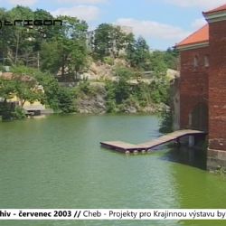 2003 – Cheb: Projekty pro Krajinnou výstavu byly vybrány (TV Západ)