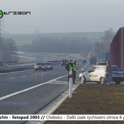 2003 – Chebsko: Další úsek rychlostní silnice 6 předán (TV Západ)
