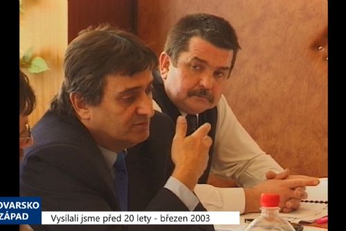 Foto: 2003 – Region: Kraj chystá koncepci zdravotnictví (TV Západ)