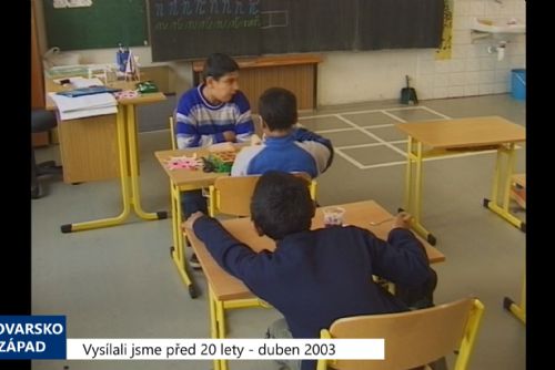Foto: 2003 – Sokolov: Město chce Rovné obstavit účet (TV Západ)