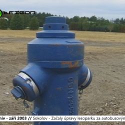2003 – Sokolov: Začaly úpravy lesoparku za autobusovým nádražím (TV Západ)