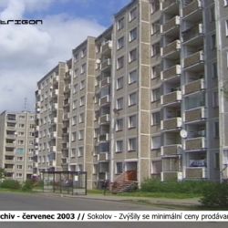 2003 – Sokolov: Zvýšily se minimální ceny prodávaných bytů (TV Západ)