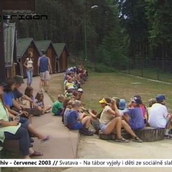 2003 – Svatava: Na letní tábor vyjely i děti ze sociálně slabých rodin (TV Západ)