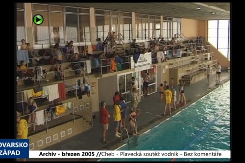 Foto: 2004 – Cheb: Bez komentáře – Plavecká soutěž Vodník (TV Západ)