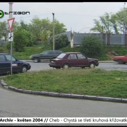 2004 – Cheb: Chystá se třetí kruhová křižovatka (TV Západ)