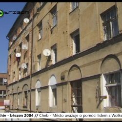 2004 – Cheb: Město uvažuje o pomoci lidem z Wolkerovy ulice (TV Západ)