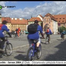 2004 – Cheb: Odstartovala cyklojízda Krásná země (TV Západ)