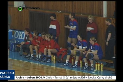obrázek:2004 – Cheb: Turnaj O štít města ovládly Švédky, Češky druhé (TV Západ)