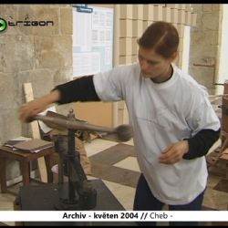 2004 – Cheb: Výstava v Bartoloměji ukazuje historii papíru (TV Západ)