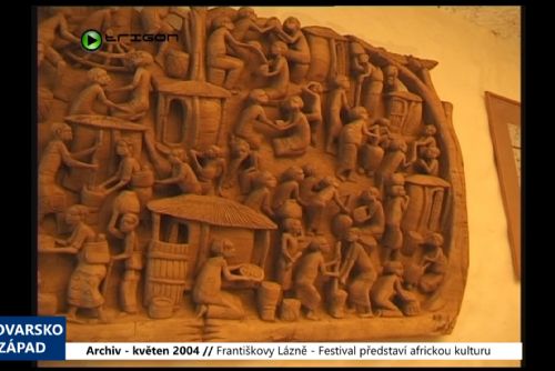 obrázek:2004 – Františkovy Lázně: Festival představí africkou kulturu (TV Západ)