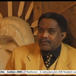 2004 – Františkovy Lázně: Rozhovor – S velvyslancem JAR Noelem Lehokem (TV Západ)
