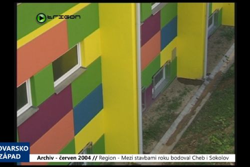Foto: 2004 – Region: Mezi stavbami roku bodoval Cheb i Sokolov (TV Západ)