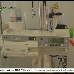 2004 – Sokolov: Nemocnice získá novou jednotku intenzivní péče (TV Západ)