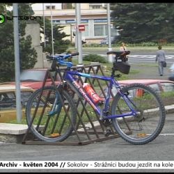 2004 – Sokolov: Strážníci budou jezdit na kole (TV Západ)