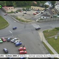 2004 – Sokolov: Začínají výstavby dvou kruhových křižovatek (TV Západ)