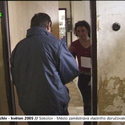 2005 – Sokolov: Město zaměstnává vlastního doručovatele zásilek (TV Západ)