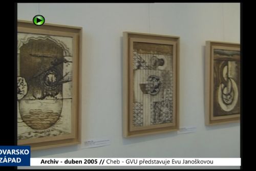 Foto: 2005 – Cheb: GVU představuje Evu Janoškovou (TV Západ)