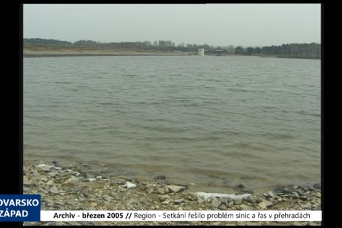 Foto: 2005 – Region: Setkání řešilo problém sinic a řas v přehradách (TV Západ)