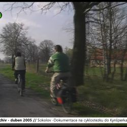 2005 – Sokolov: Dokumentace na cyklostezku do Kynšperka je hotová (TV Západ)